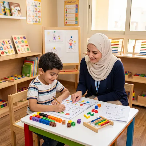 جلسة تقييم نفسي تربوي